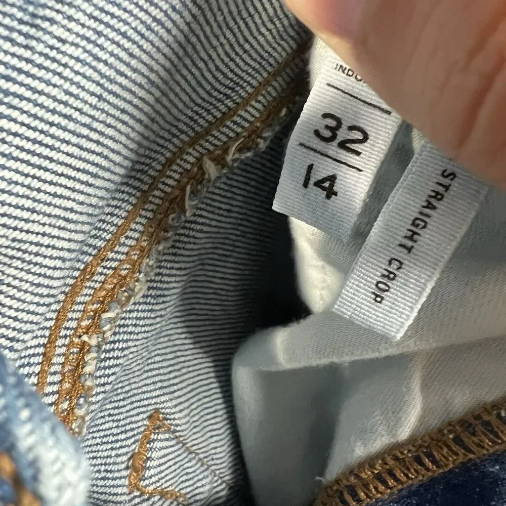 LOFT High Rise Blue Jeans - Picture 6 of 11